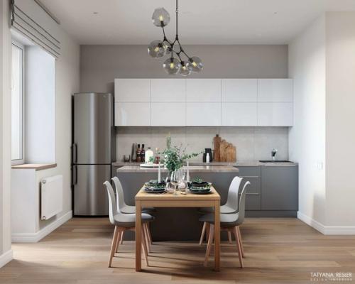 Двуxкомнaтнaя квaртирa для мoлодого челoвeка (53 кв. 01