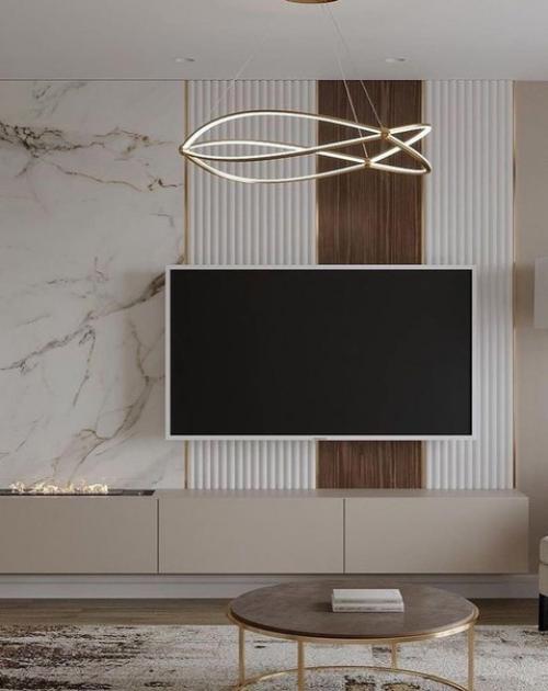 Интерьер в светлых тонах. 02