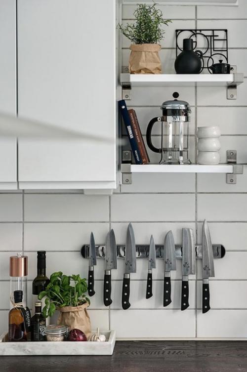 Просторный интерьер. В светлых тонах.