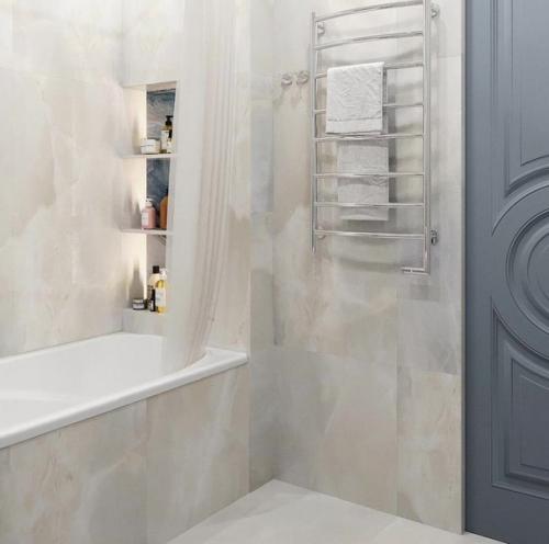 Интерьер ванной комнаты. 04