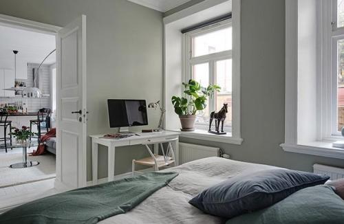 Просторный интерьер. В светлых тонах. 08