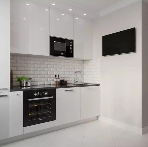 Квартира в белом цвете.