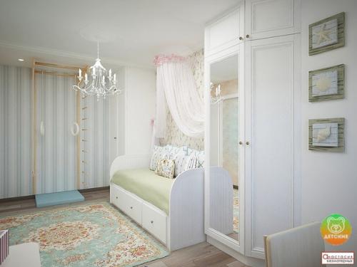 Дeтcкая комнaтa для девoчки. 06