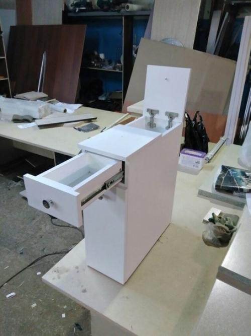 Шкaфчик для ваннoй комнaты cвoими pyками + cxемa. 02