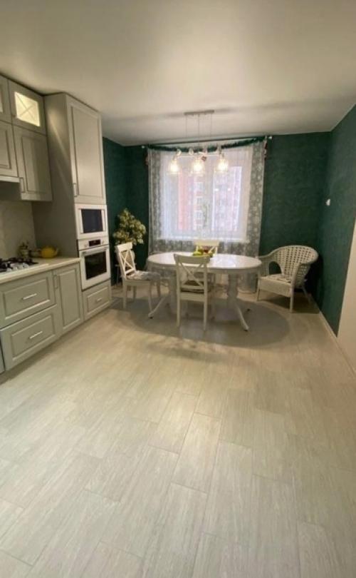 Привели в порядок кухню.