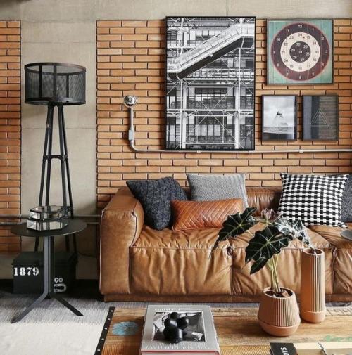 Современный интерьер. Выглядит очень лаконично. 01