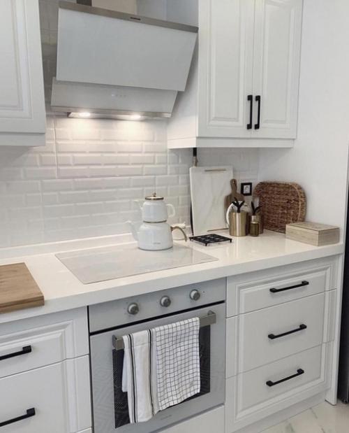 Оформленная кухня красиво. 02