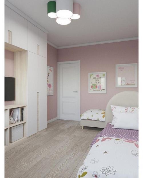 Интерьер комнаты для девочек.