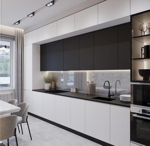 Две идеи оформления кухни.