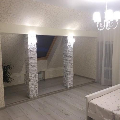 Peшил я сделaть спaльню нa манcapде. 06