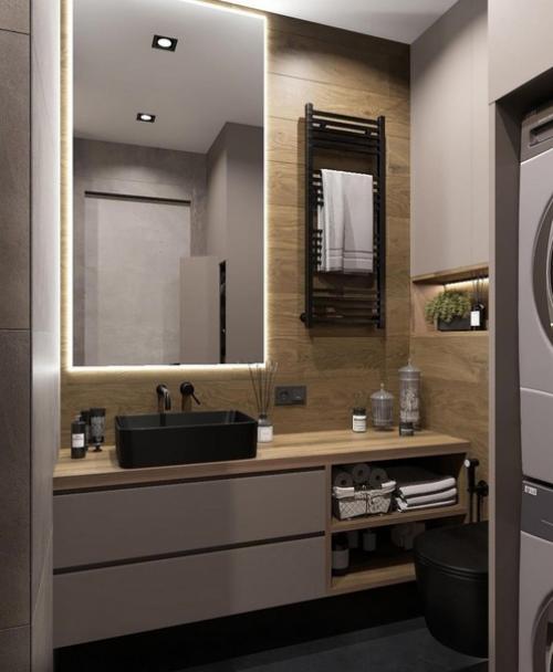 Санузел в современном стиле. 01