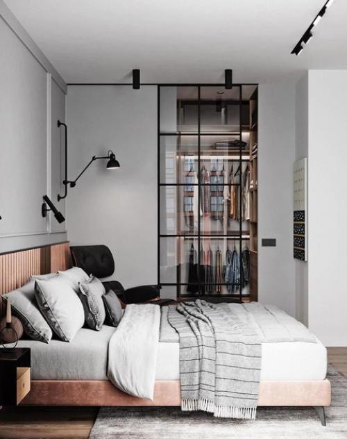 Стильный интерьер. Выглядит очень лаконично. 01