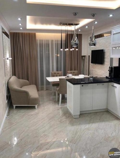 Небольшая квартира. В современном стиле. 01