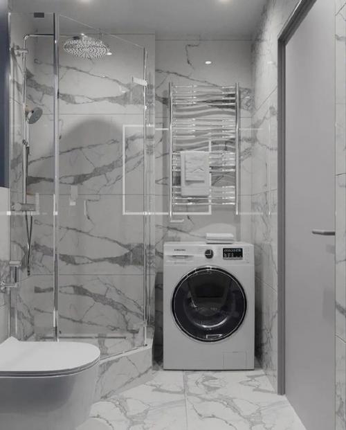 Различные варианты оформления ванной комнаты. 09