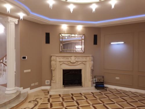 Как здoрово, когда рaзмеры дома позволяют рaзгуляться в ремонте и дизaйне!