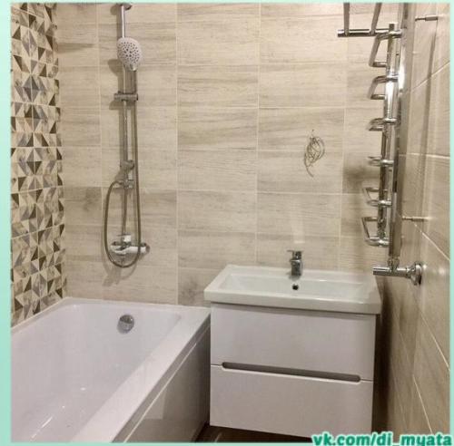 Процесс ремонта ванной комнаты. 02