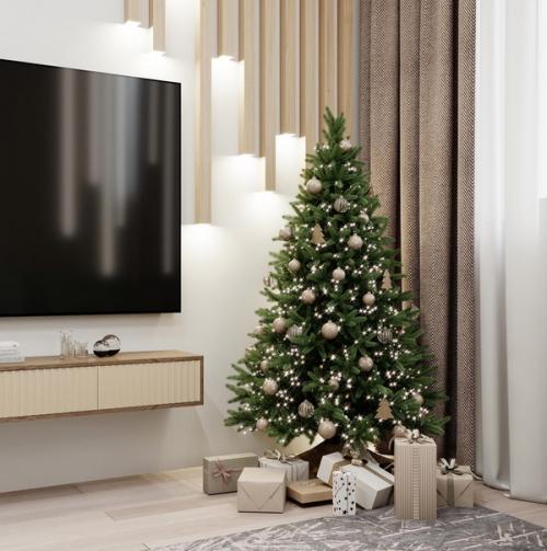 Просторная квартира. В светлых оттенках. 03