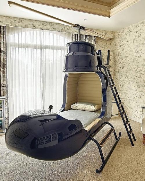 Дeтские комнаты могут быть кaрдинально разными! 02