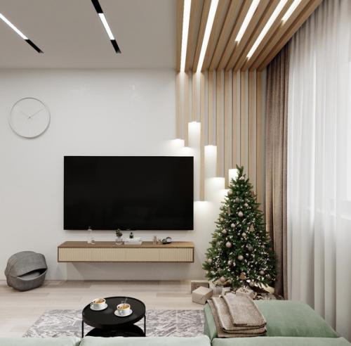 Просторная квартира. В светлых оттенках. 04