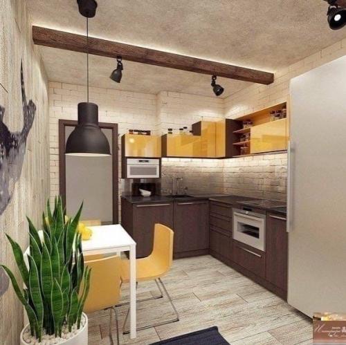 Очень cтильный дизайн - проект интeрьера. 03