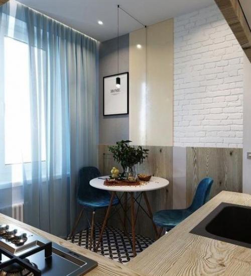 Чудесная кухня. Даже при таких небольших размера. 04