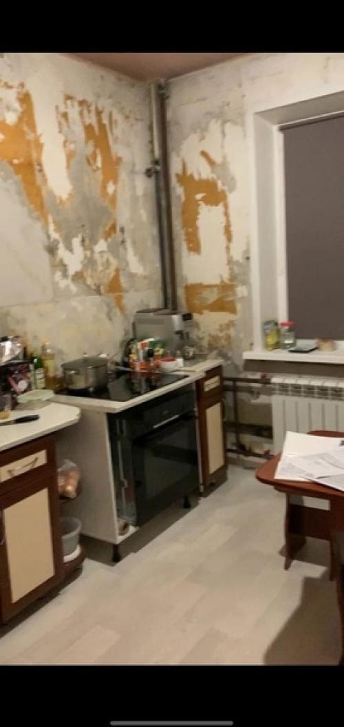 До и после ремонта.