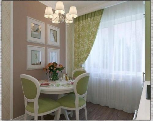 Интерьер красивой кухни. 01