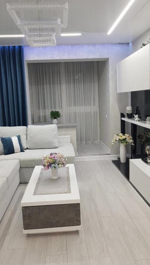 Интерьер гостиной в деталях. 02