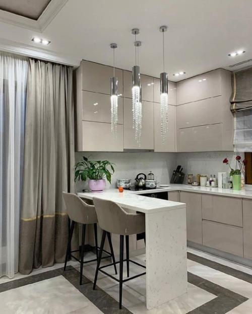 Интерьер квартиры. В нежных оттенках.