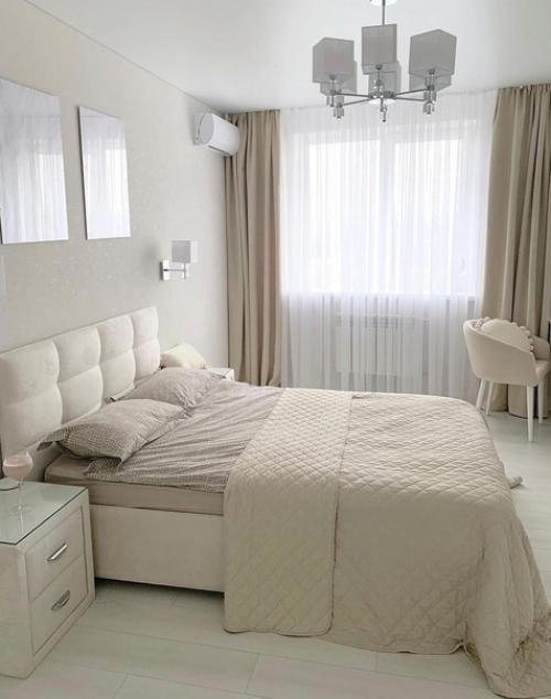 Красивая спальня. В современном стиле. 01