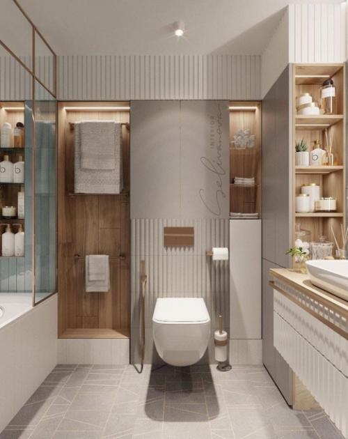 Красивый интерьер. В современном стиле.