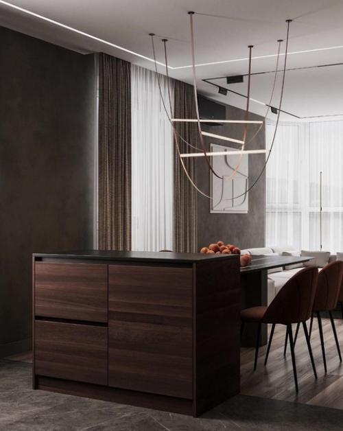 Современный интерьер. В минималистичном оформлении. 05