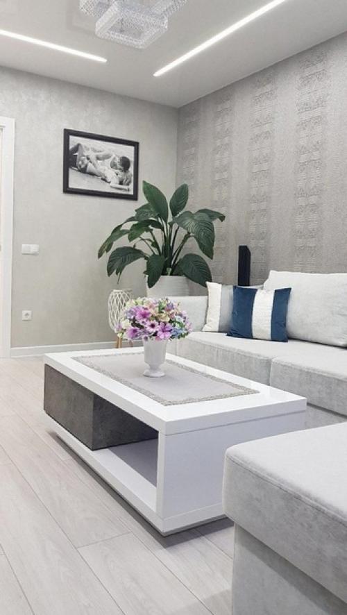 Интерьер гостиной в деталях. 01