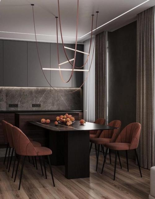 Современный интерьер. В минималистичном оформлении. 02