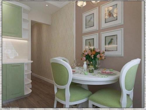 Интерьер красивой кухни. 03