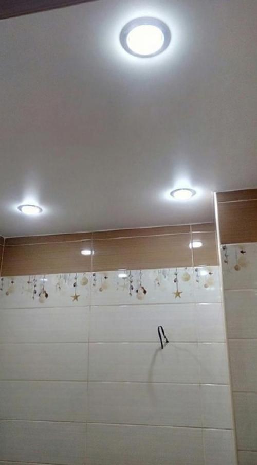 Результат ремонта. Небольшой ванной комнаты. 02