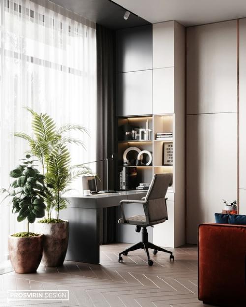 Дизaйн дoма в Киевe, 25O кв. 05