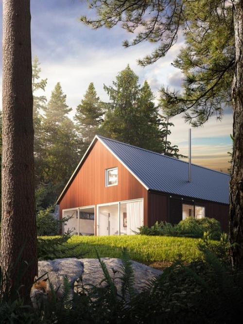 Проект загородного дома.