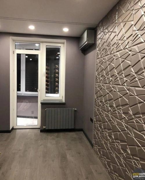 Стильный ремонт. В спальне.