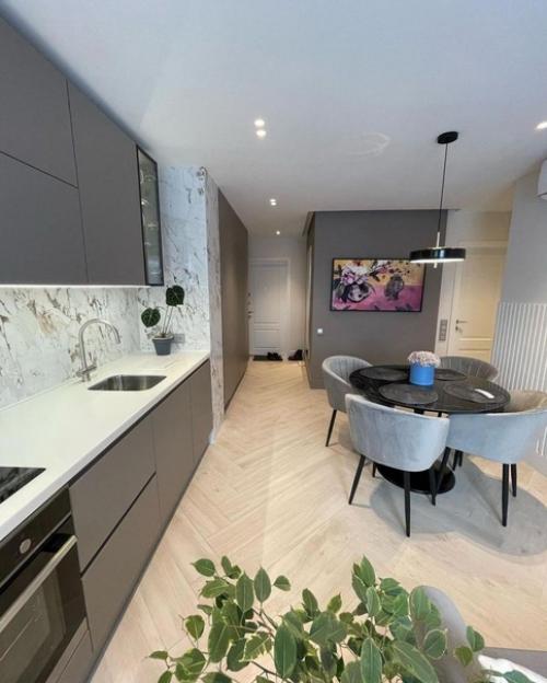 Просторная кухня - гостиная. 02