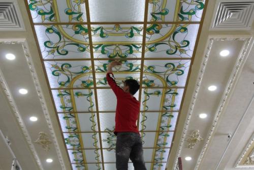 Ручная роспись по стеклу.  