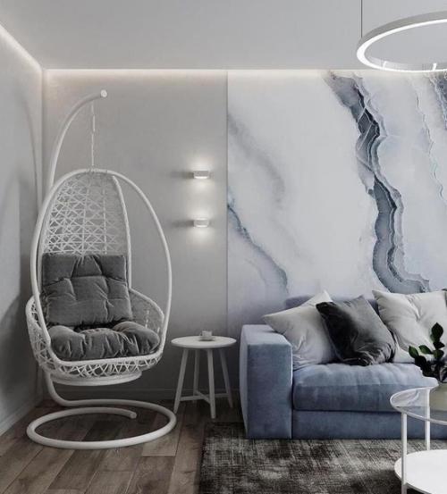 Современная квартира. В светлых оттенках. 06