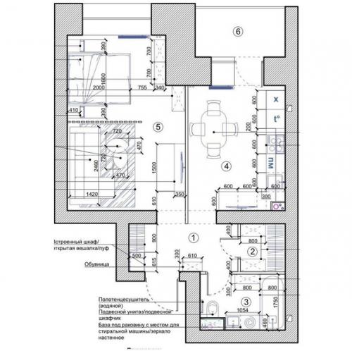 Дизайн - проект квартиры. 06