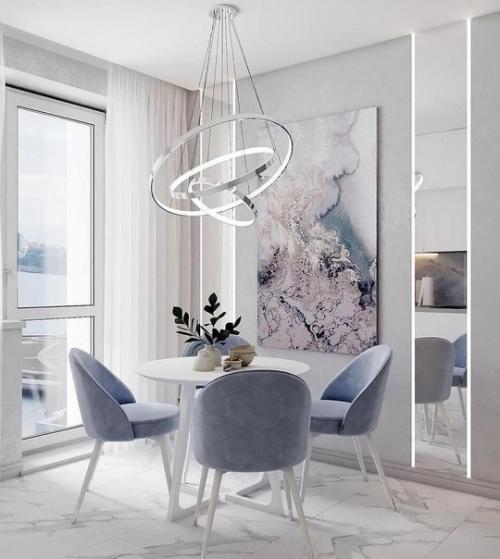 Современная квартира. В светлых оттенках. 04