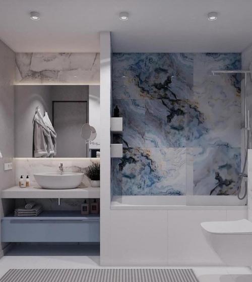 Современная квартира. В светлых оттенках. 01