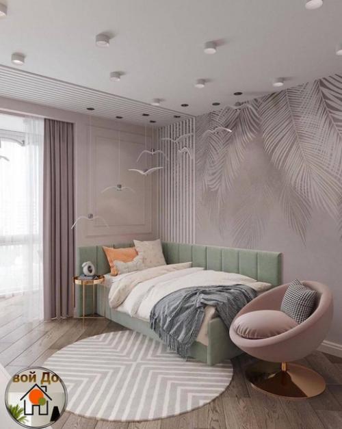 Интерьер детской комнаты. 01