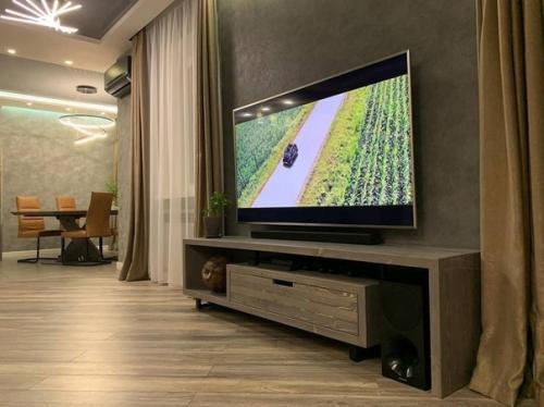 Интерьер гостиной. В современном стиле. 01