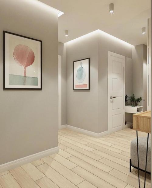 Красивый интерьер. В приятной цветовой гамме.