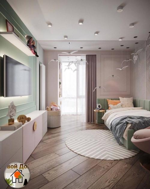 Интерьер детской комнаты.