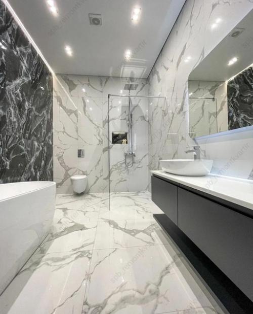 Современныц Интерьер. Ванной комнаты. 04